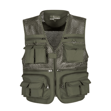 Men's Multi-Pocket Gear Vest -, Hunting & Fishing Vests , Drestiny , 4XL, 5XL, Australia, Black, Canada, FR, Green, Khaki, L, Navy, New Zealand, United Kingdom, United States, Vests, XL, XXL, XXXL , Drestiny , www.shopdrestiny.com